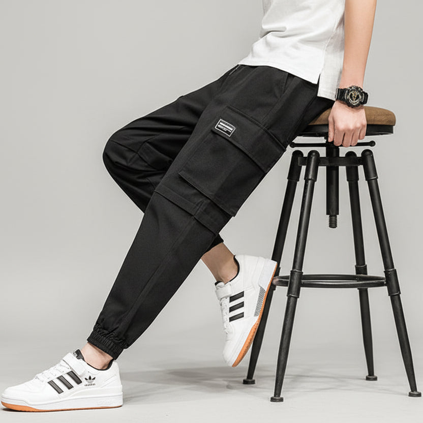 Men’s modern fit trousers with breathable fabric suitable for office, casual, and formal wear