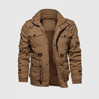 Casual cargo jacket for men in winter
