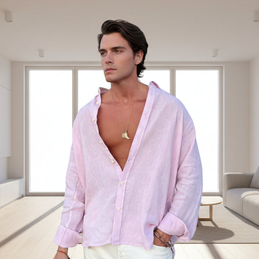 Holiday streetwear long sleeve top for men