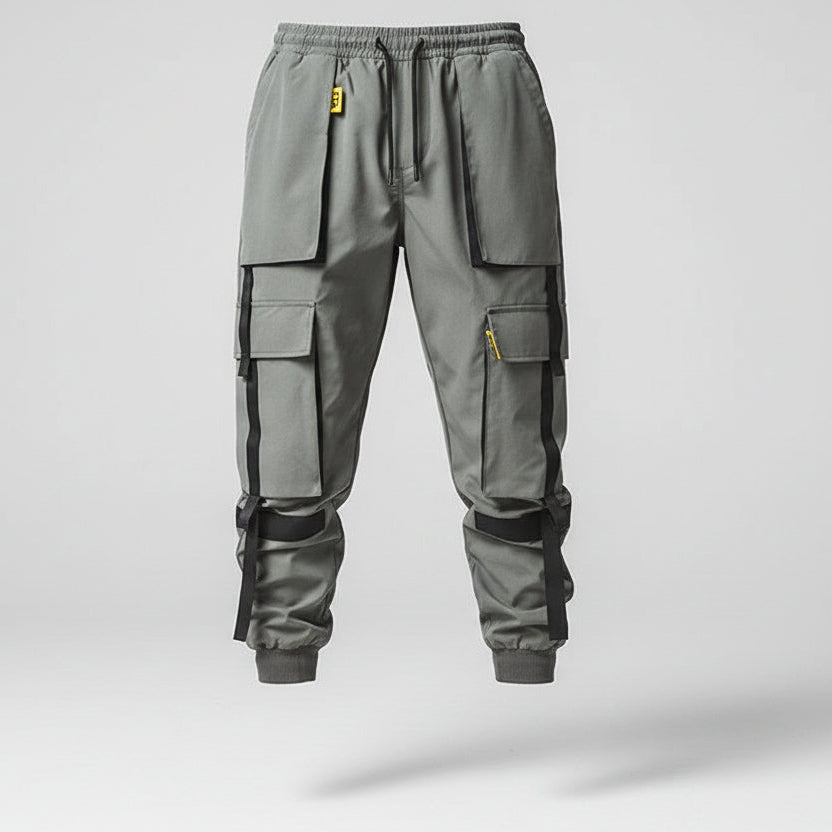 Loose fit cargo pants for men