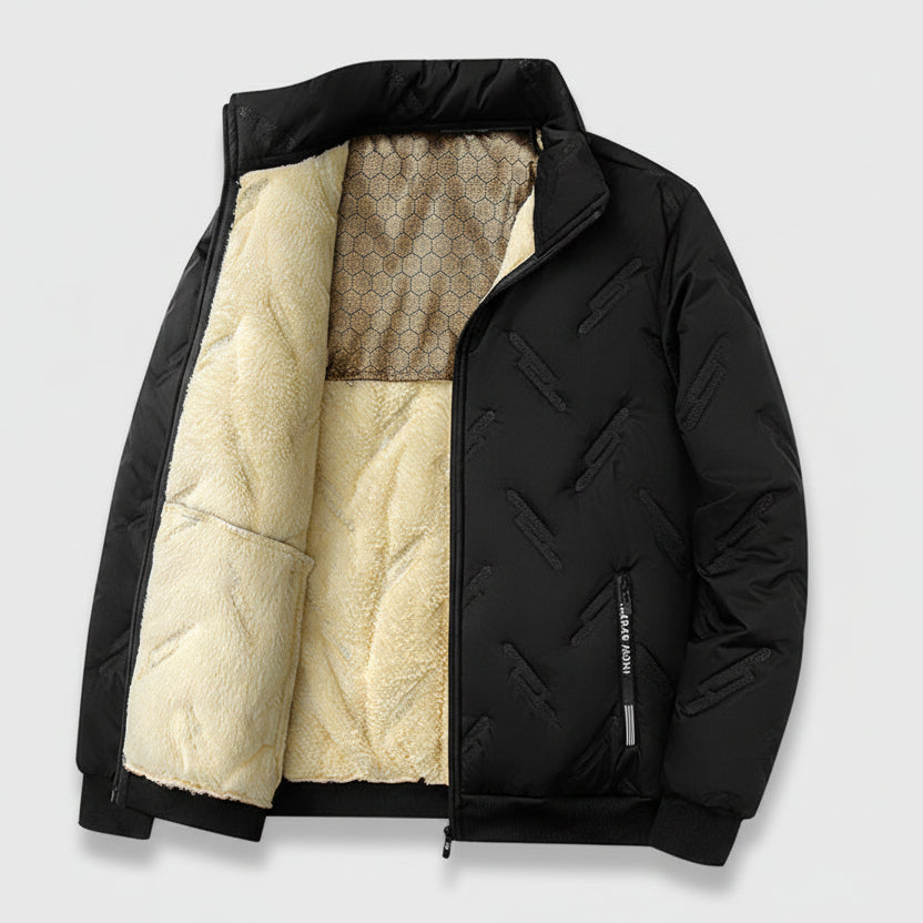 Windproof graphene cotton coat for men