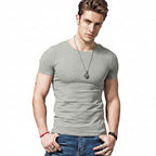 Men’s bamboo fiber summer T-shirt