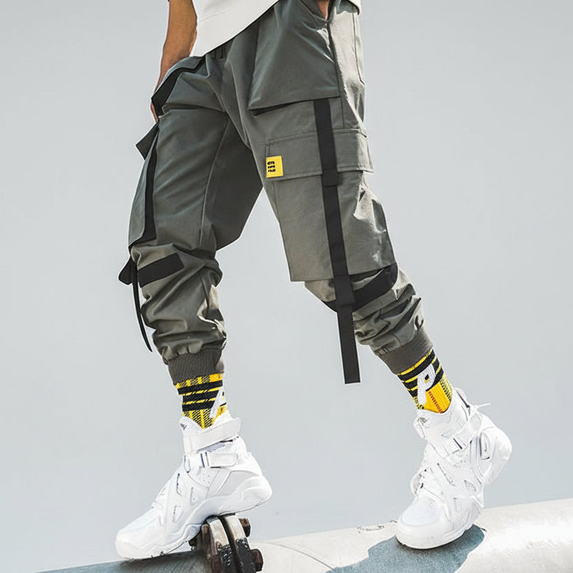 Men’s Japanese workwear trousers loose fit