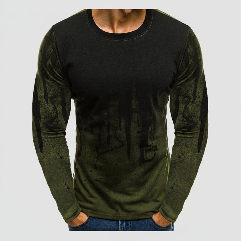 Streetwear printed tee for men