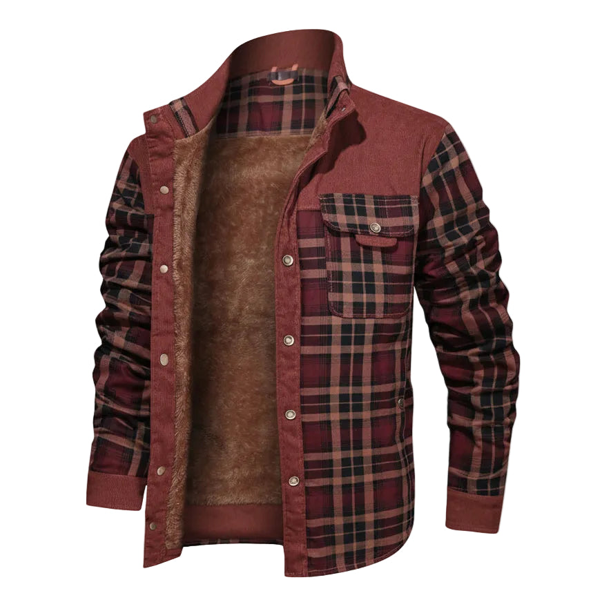 Classic men’s wool jacket outerwear