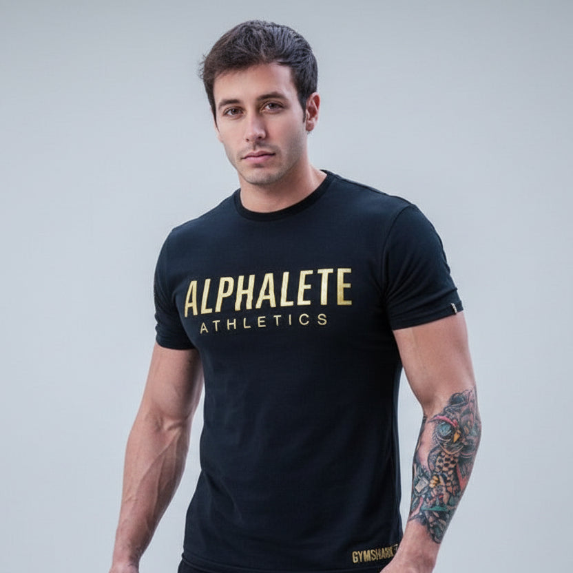 Close up fabric detail of cotton T-shirt