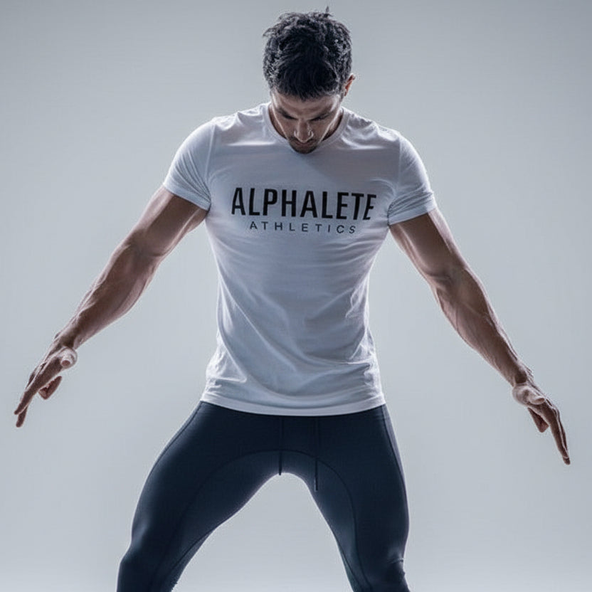 Wolf King men’s cotton T-shirt front view